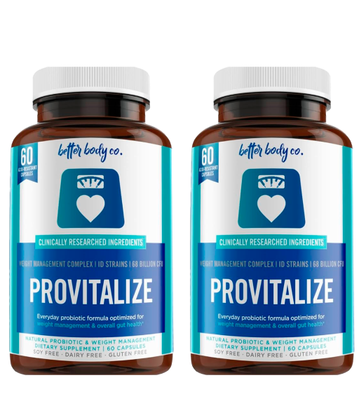 Provitalize | Meilleur probiotique naturel pour le contrôle du poids