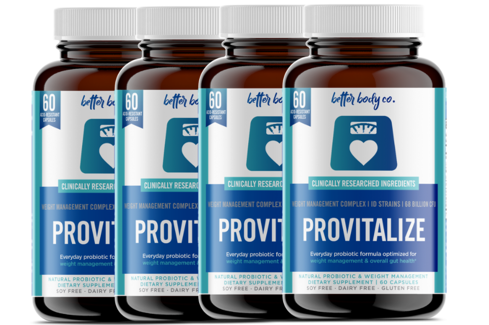 Provitalize 4 Bottles | Purchase with Purchase Bundle-Better Body Co.