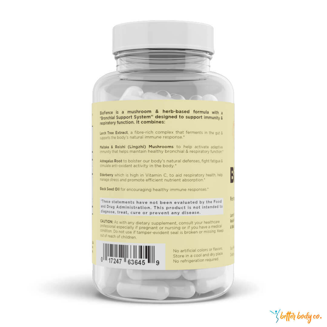 BioFence back view of benefits