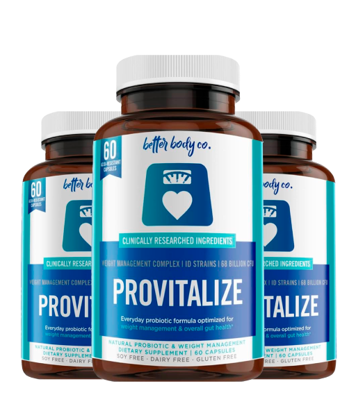 Provitalize | Meilleur probiotique naturel pour le contrôle du poids